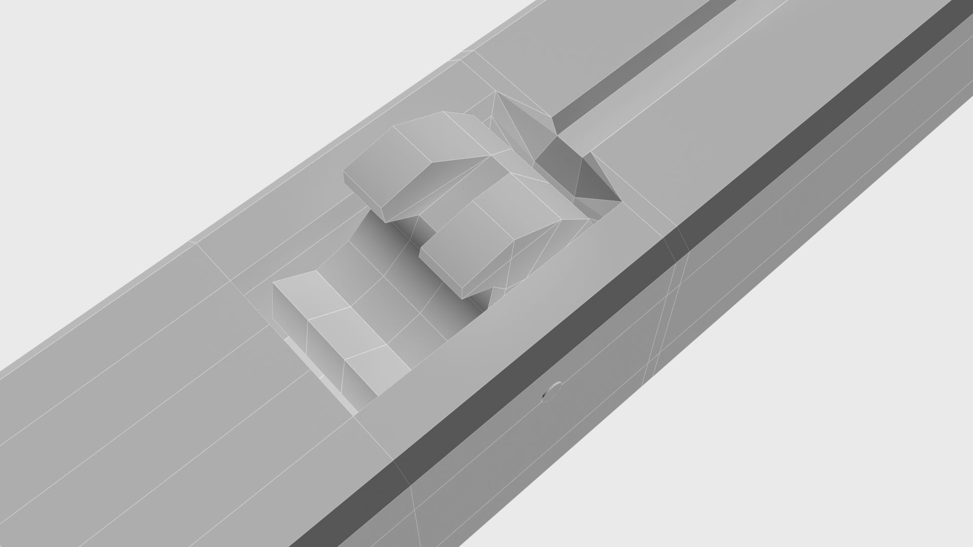 Roman composite crossbow Arcuballista Low-poly 3D model_11