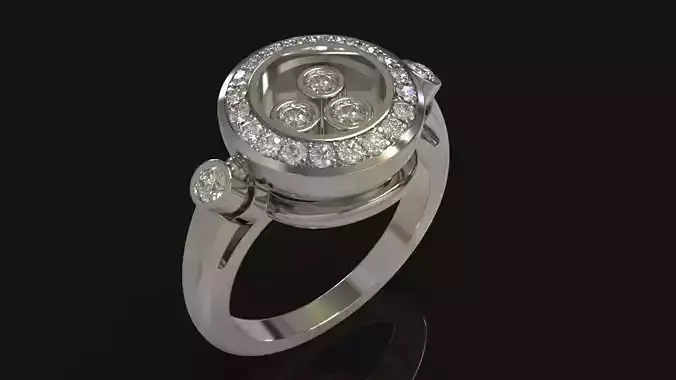 Diamond ring engagement