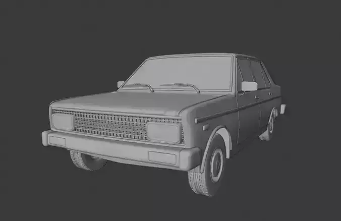 Fiat 131 Mirafiori Car