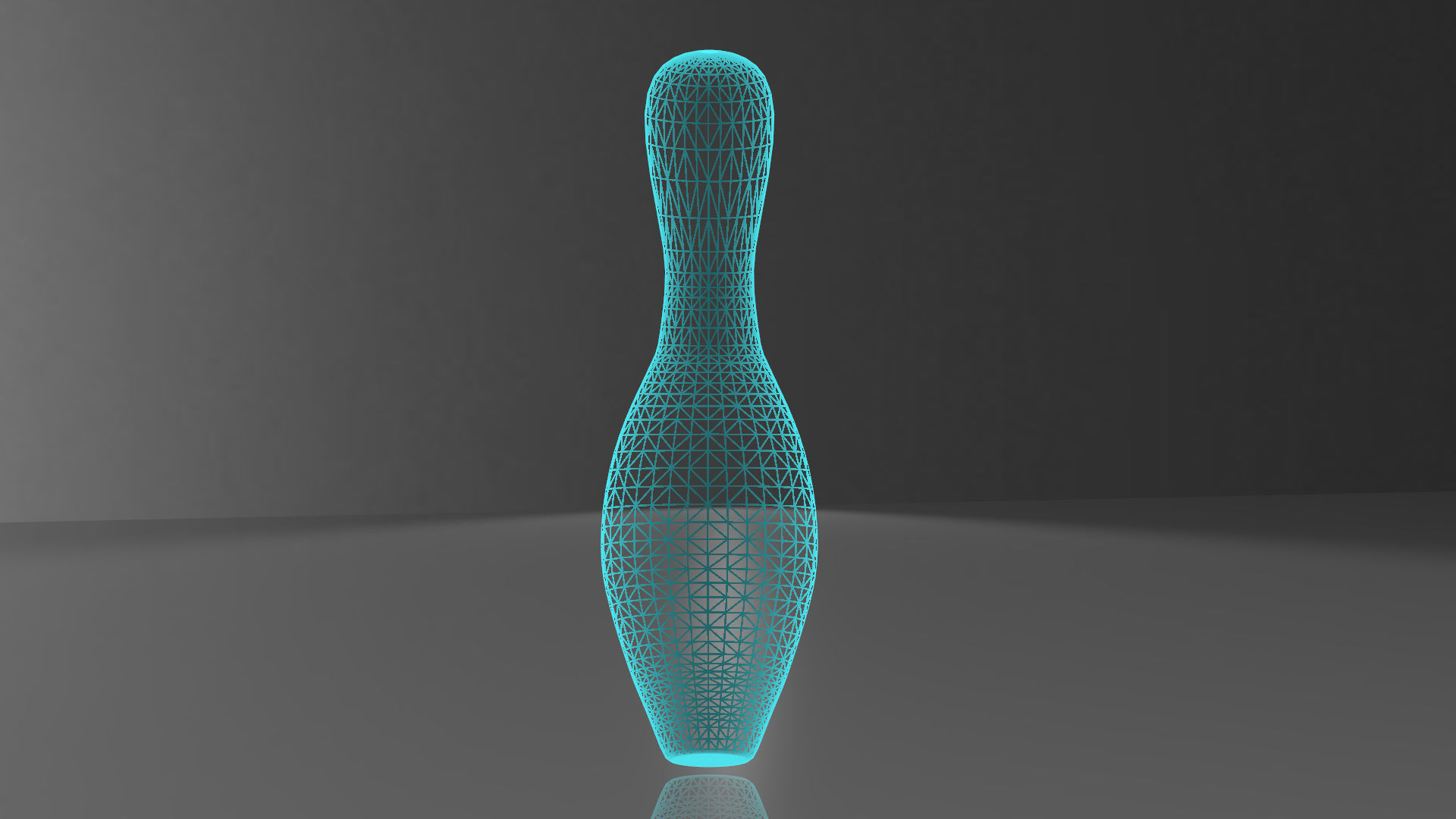 Bowling Pins Ball Set 3D model_4