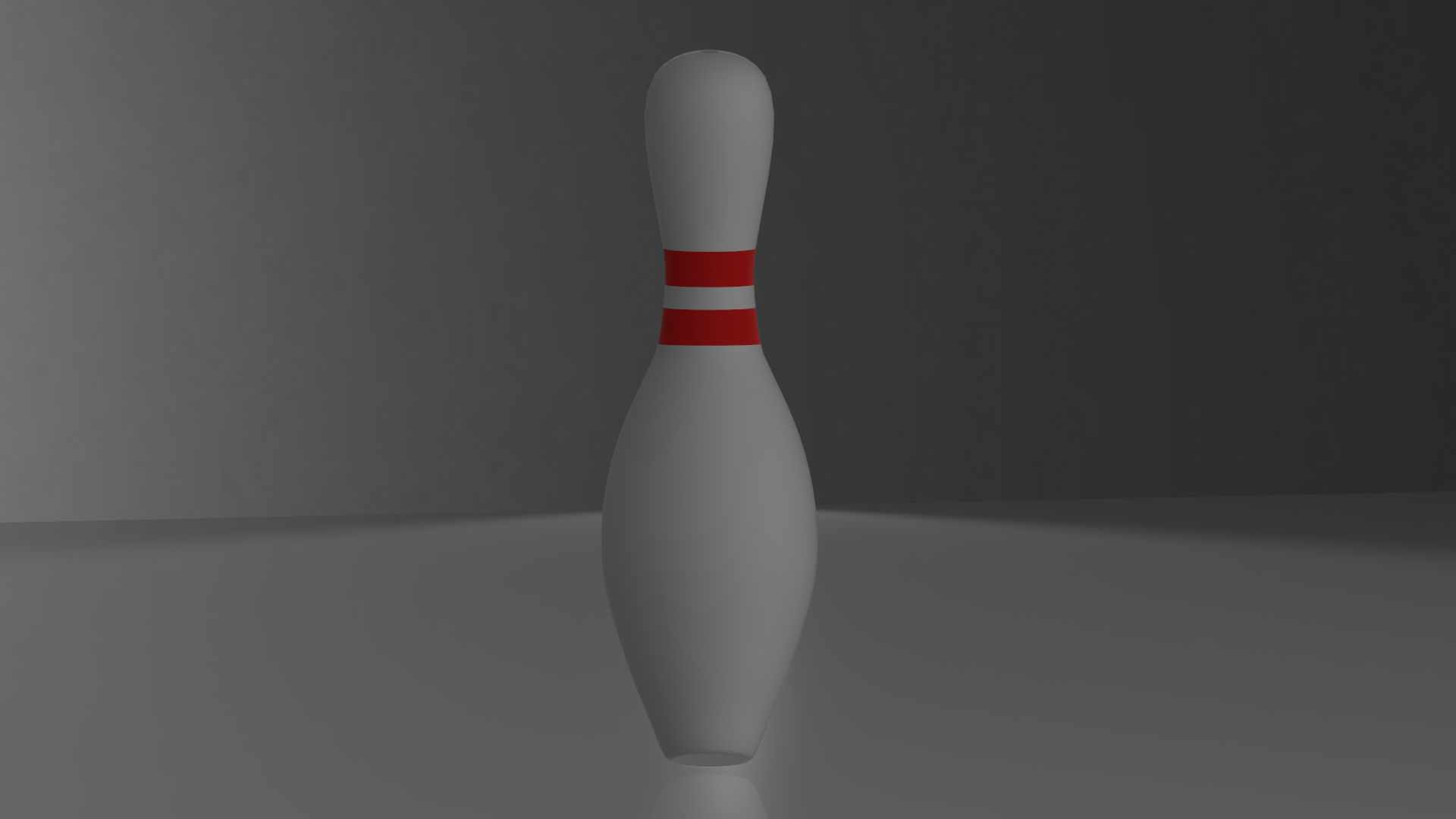 Bowling Pins Ball Set 3D model_3