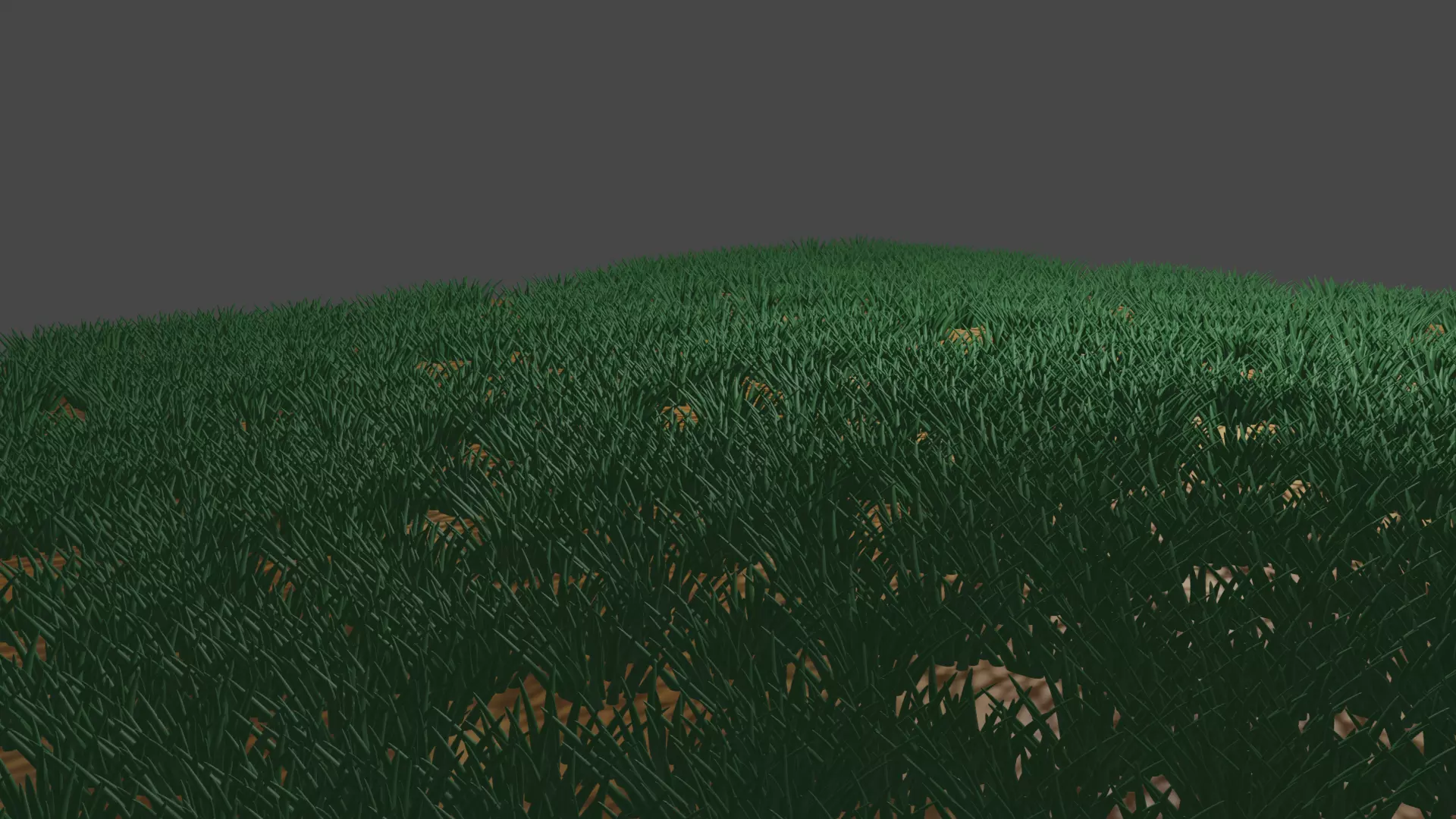 Grass land Free low-poly 3D model
