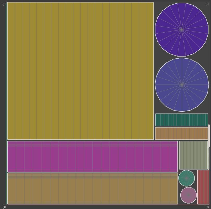 2K PBR Textured fuse model Low-poly 3D model_2