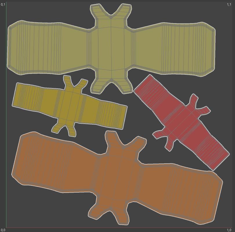 2K PBR Textured fuse model Low-poly 3D model_1