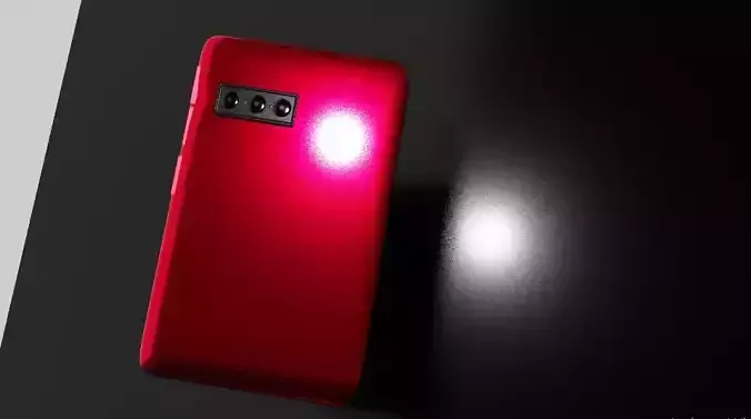 NEW LOW POLY 3D MODEL OF SMART PHONE WITH TRIPPLE CAMERA