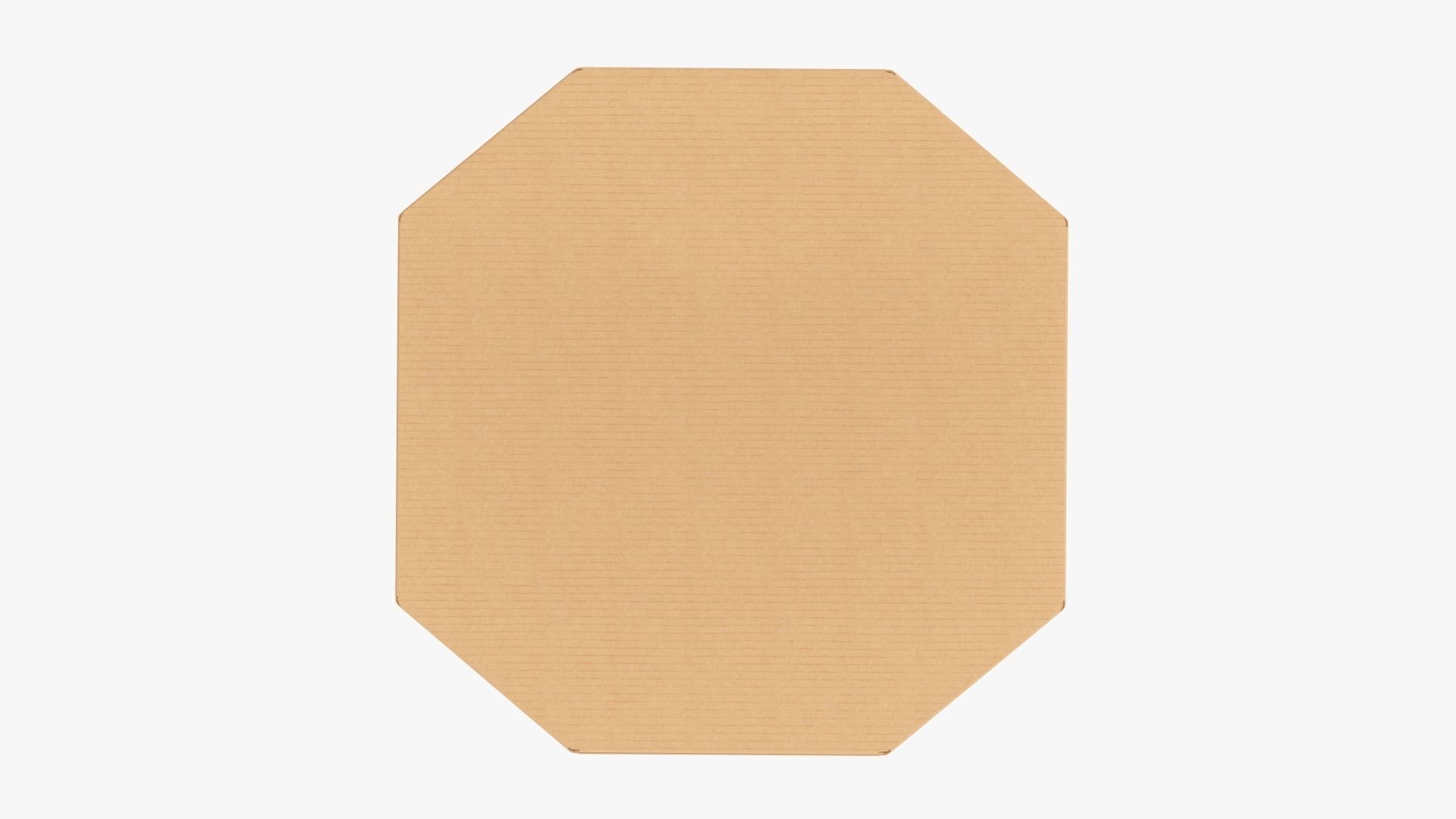 Corrugated cardboard box packaging 10 3D model_4