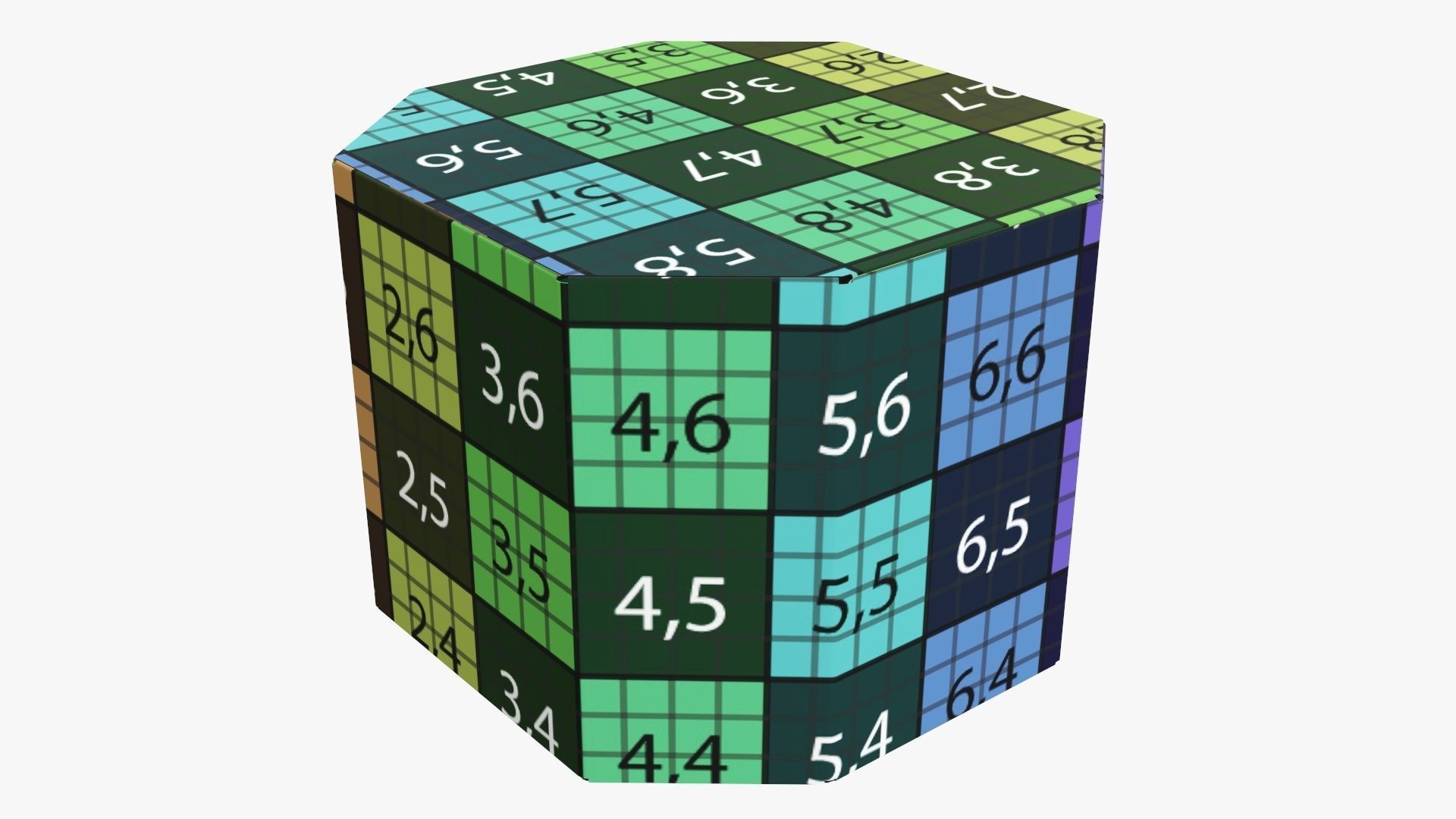 Corrugated cardboard box packaging 10 3D model_10