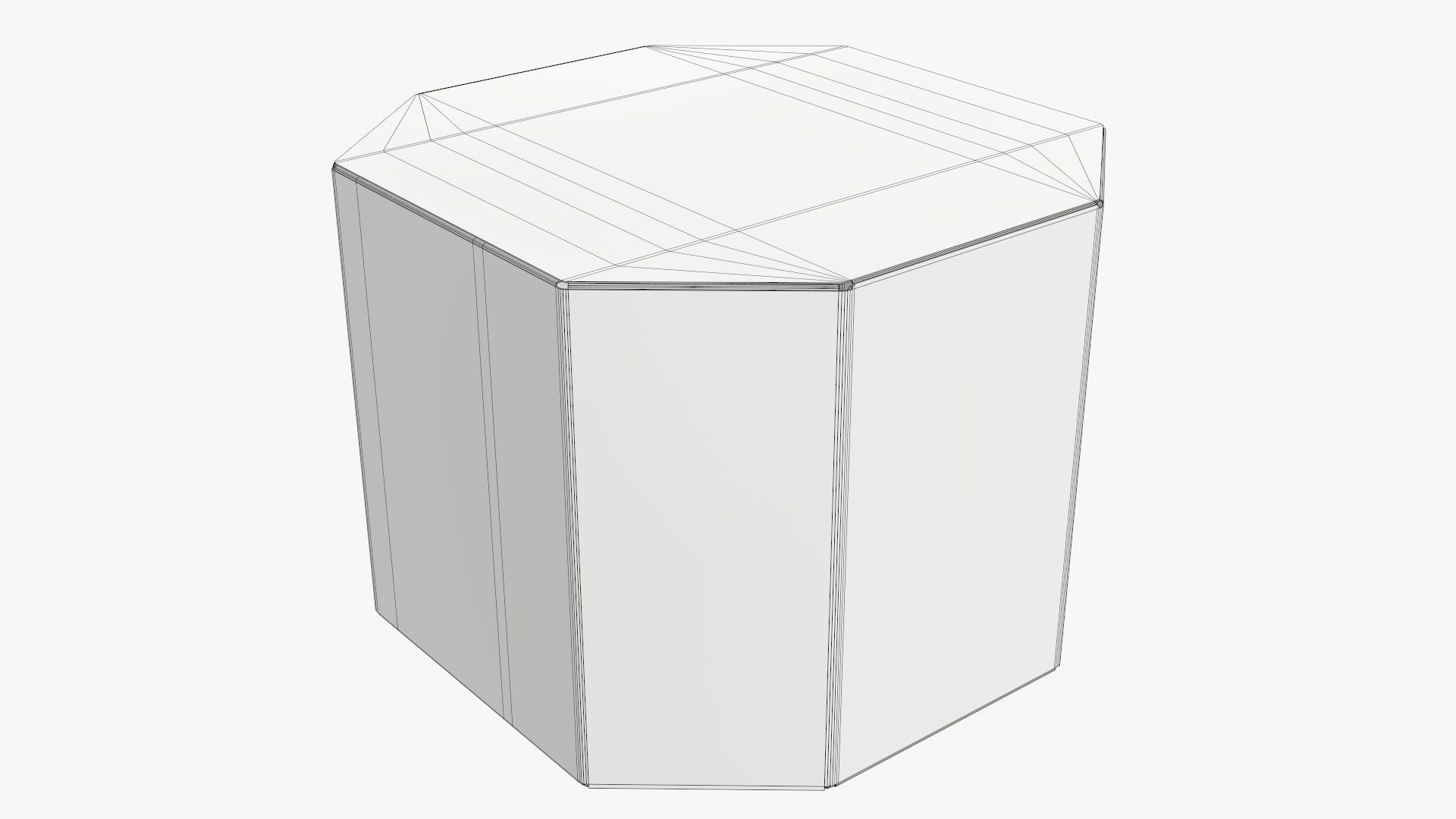 Corrugated cardboard box packaging 10 3D model_5