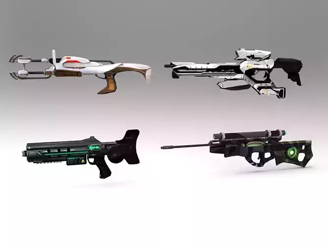 Sci-Fi Futuristic weapons