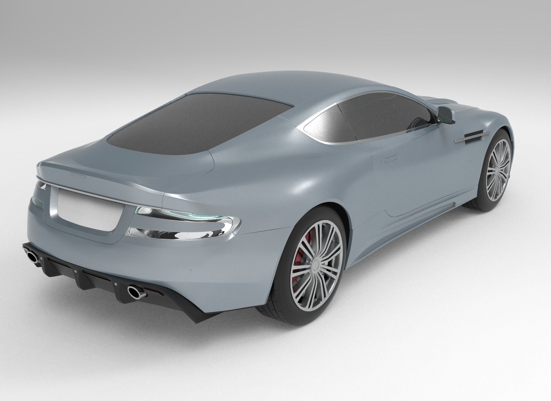 Aston Martin DBS V12 3D model_1