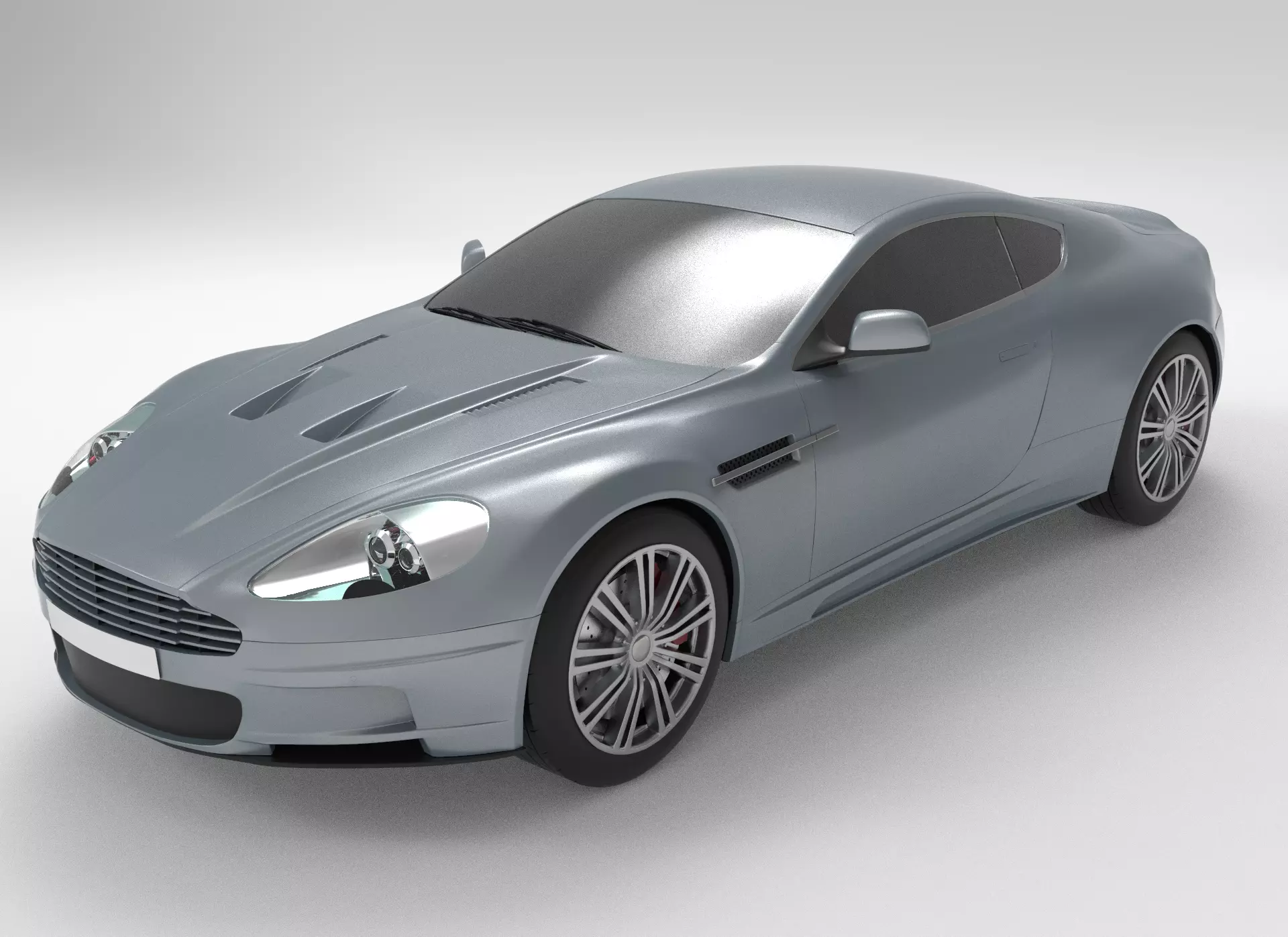 Aston Martin DBS V12 3D model_0
