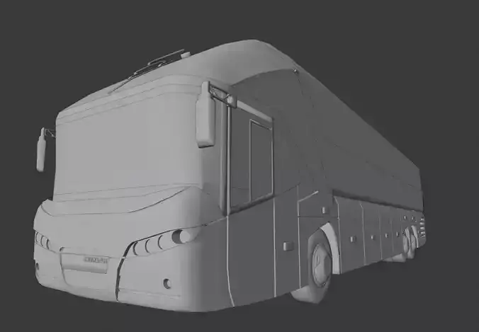Neoplan Starliner Bus Low-poly 3D model