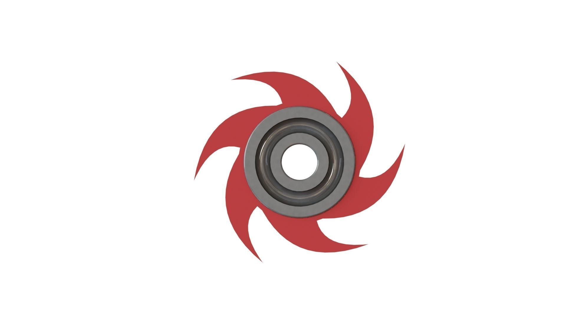 Fidget Spinner 3D print model_3