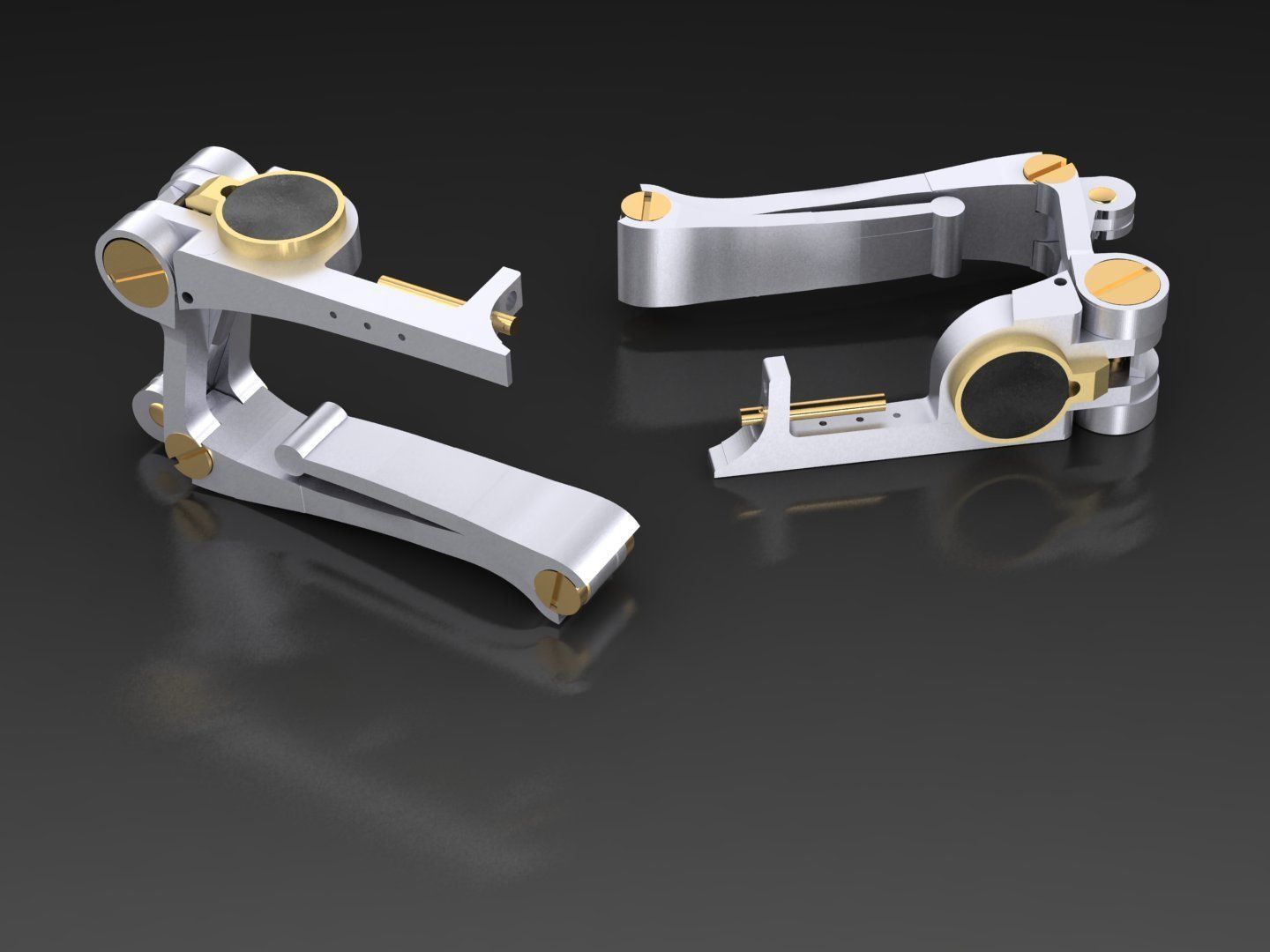 Cufflinks-Bracelet Transformer 3D print model_5