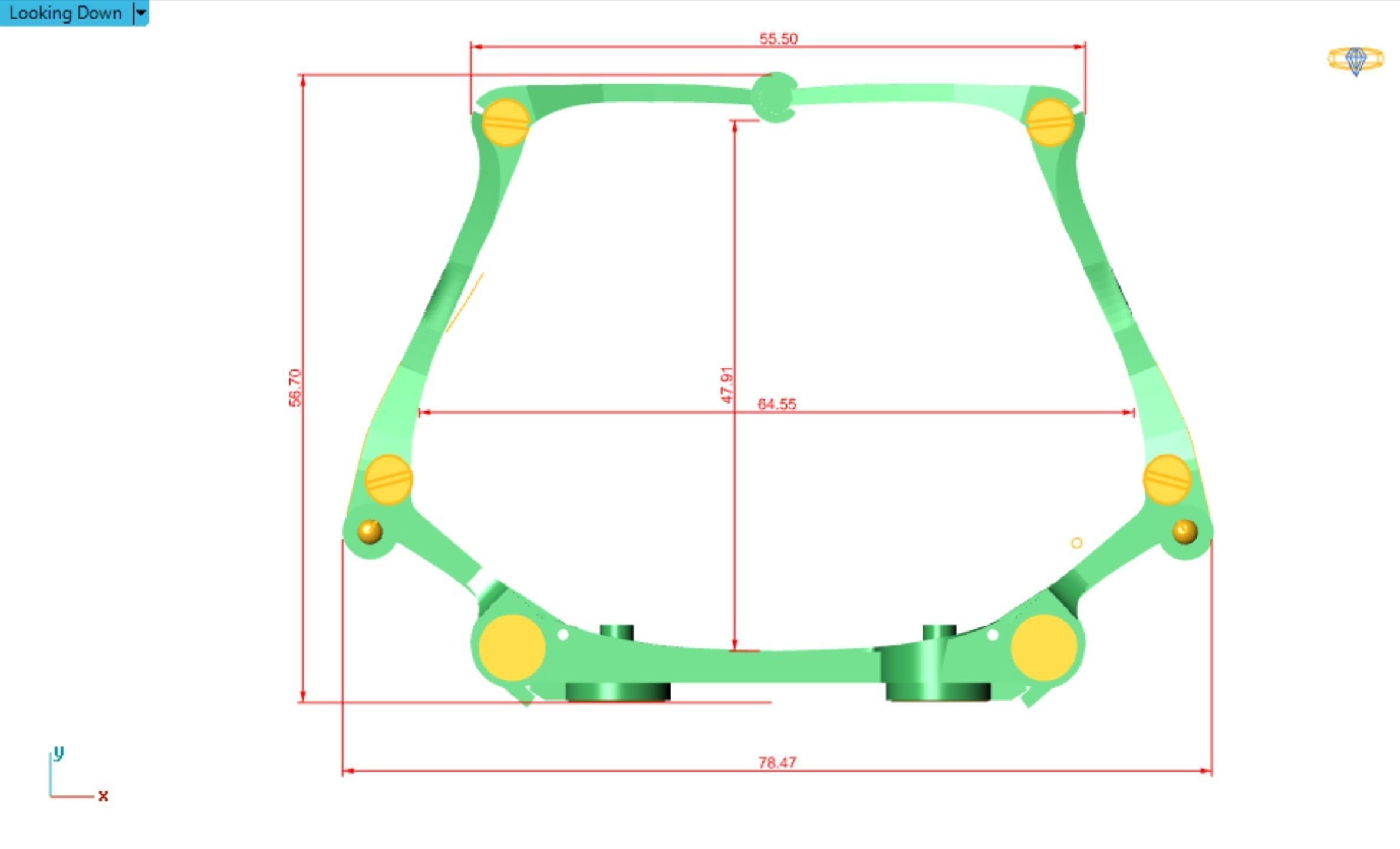 Cufflinks-Bracelet Transformer 3D print model_6
