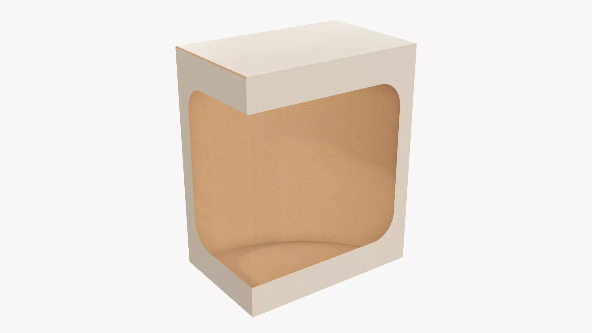 Cardboard display box retail 10 3D model_0
