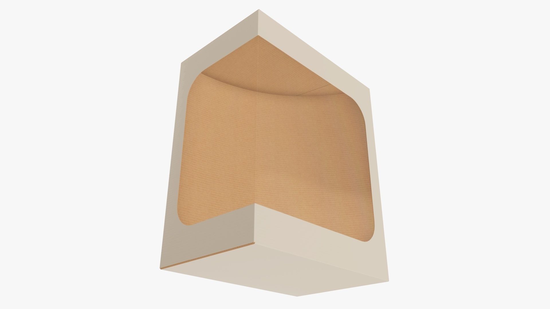 Cardboard display box retail 10 3D model_3