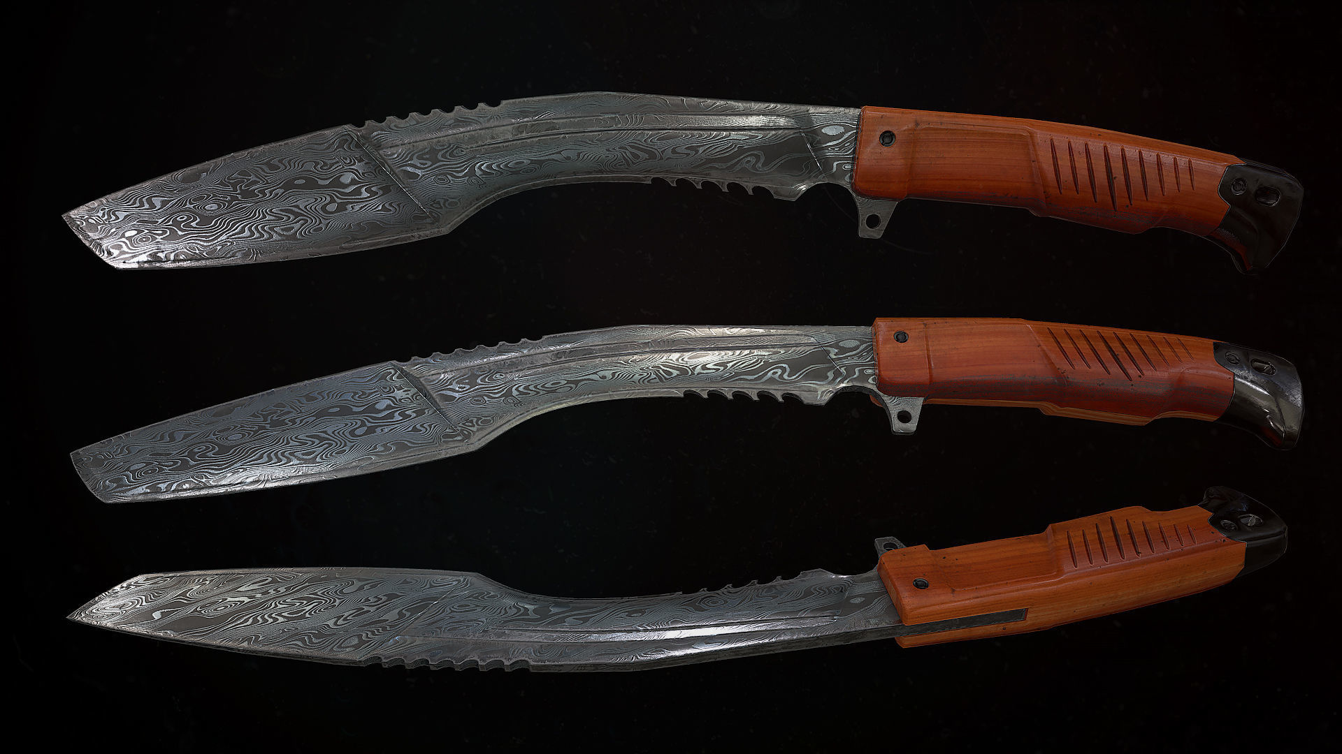 Collection Knives Kukri 11 models _31