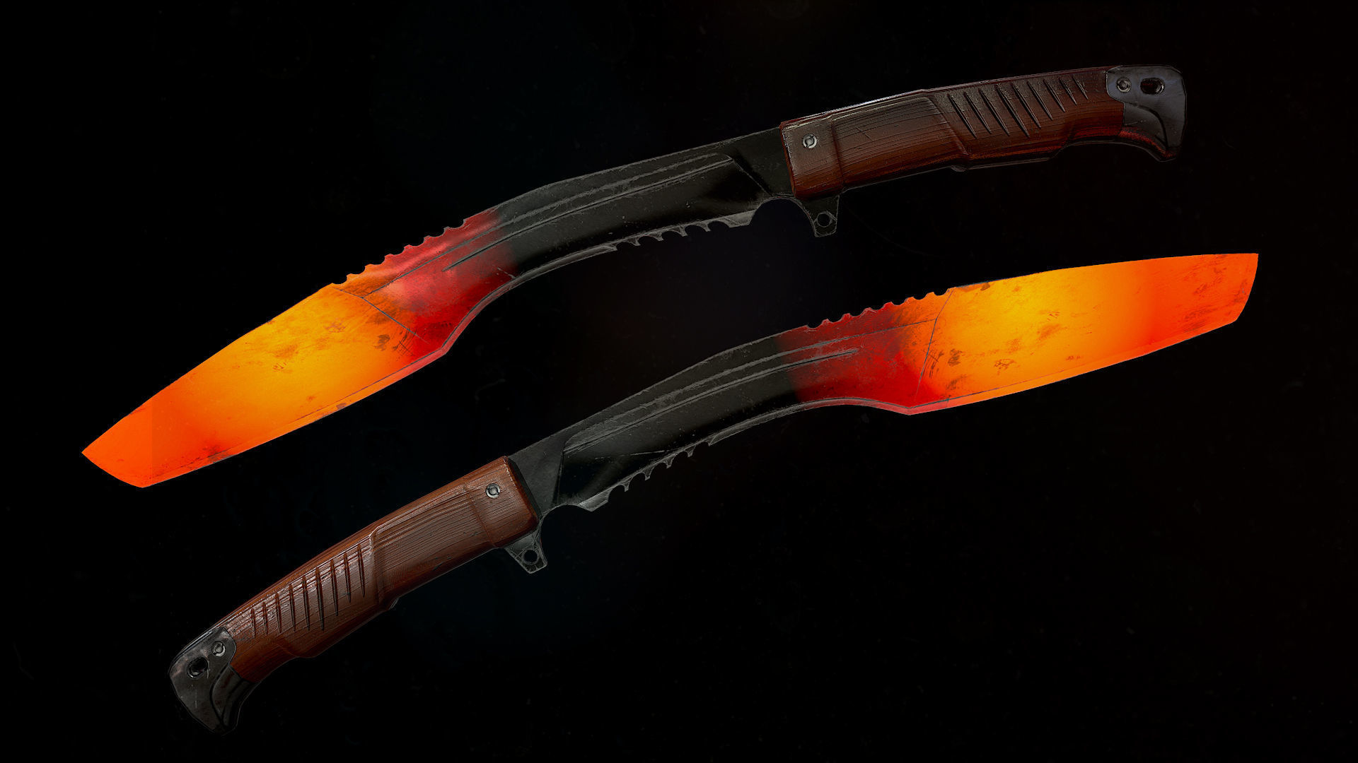 Collection Knives Kukri 11 models _37