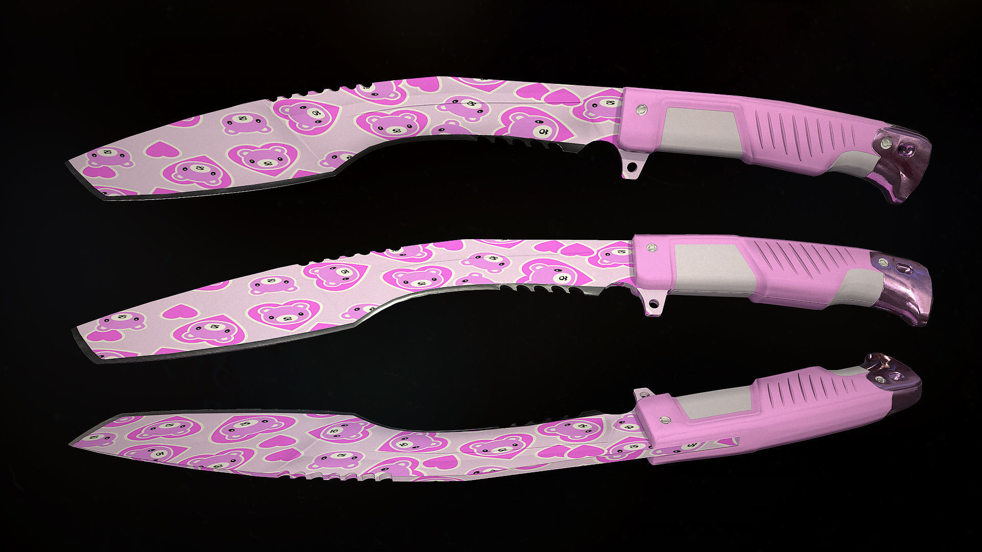 Collection Knives Kukri 11 models _53