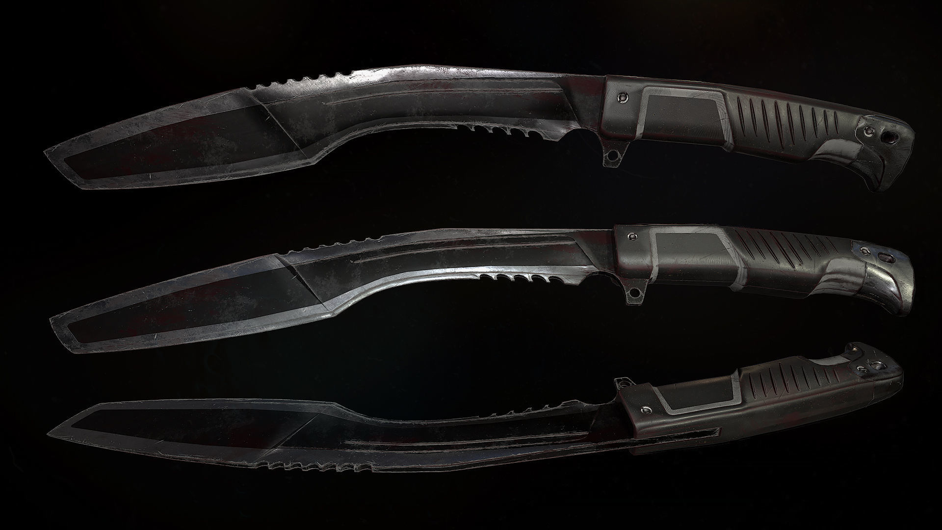 Collection Knives Kukri 11 models _46