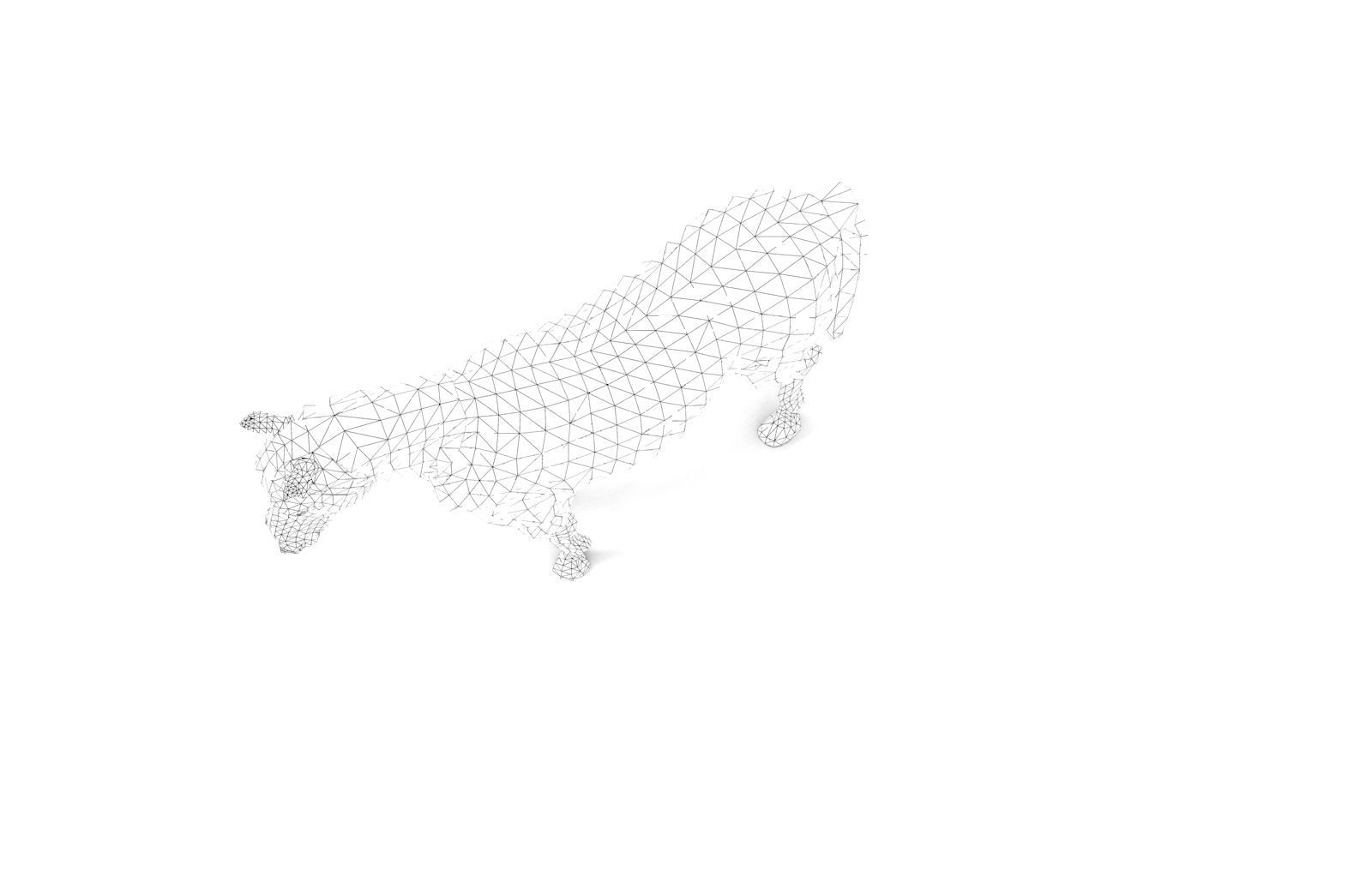 Horse Animated Low-poly 3D model_21