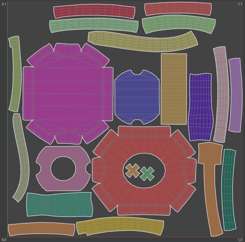 2K PBR Textured Inductor Low-poly 3D model_1