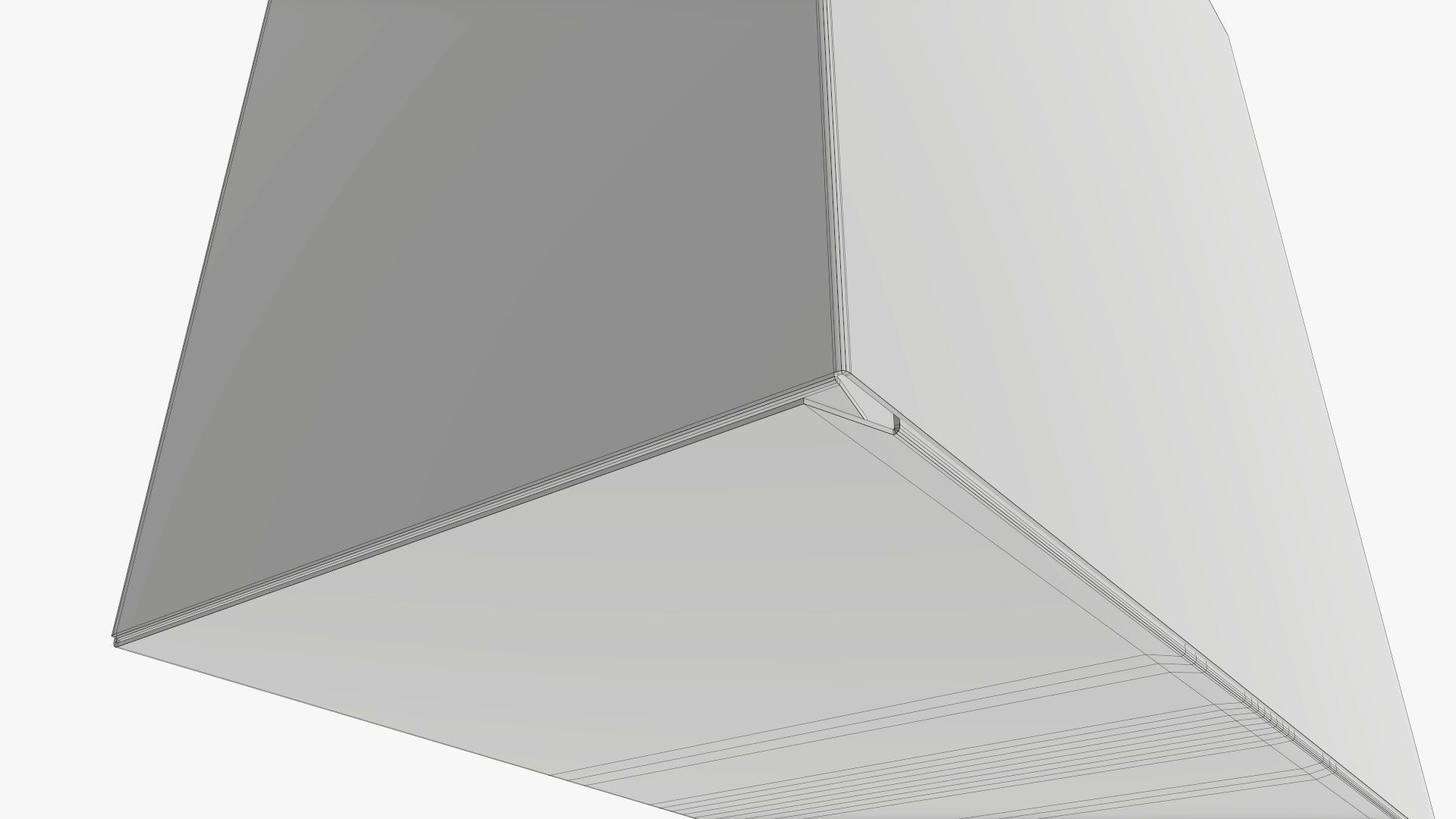 Hanging cardboard box retail 03 3D model_8