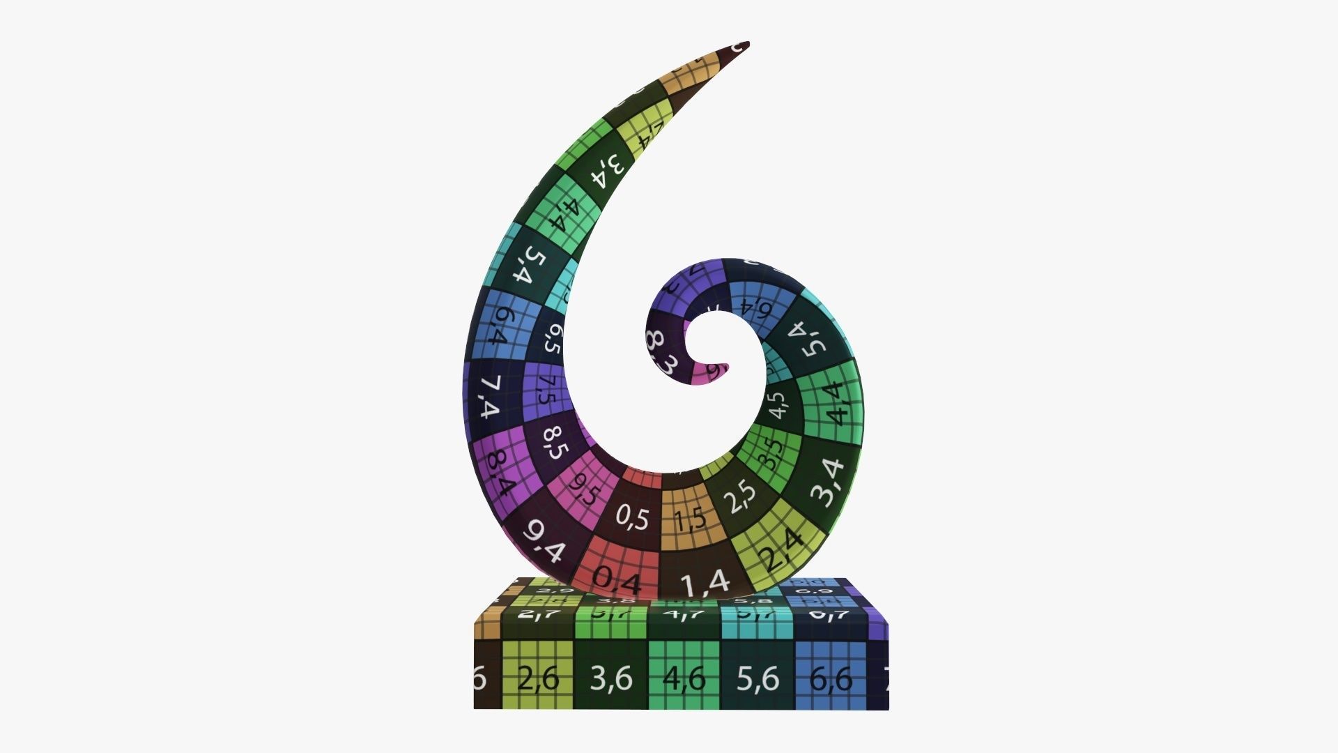 Trophy prize 01 3D model_11