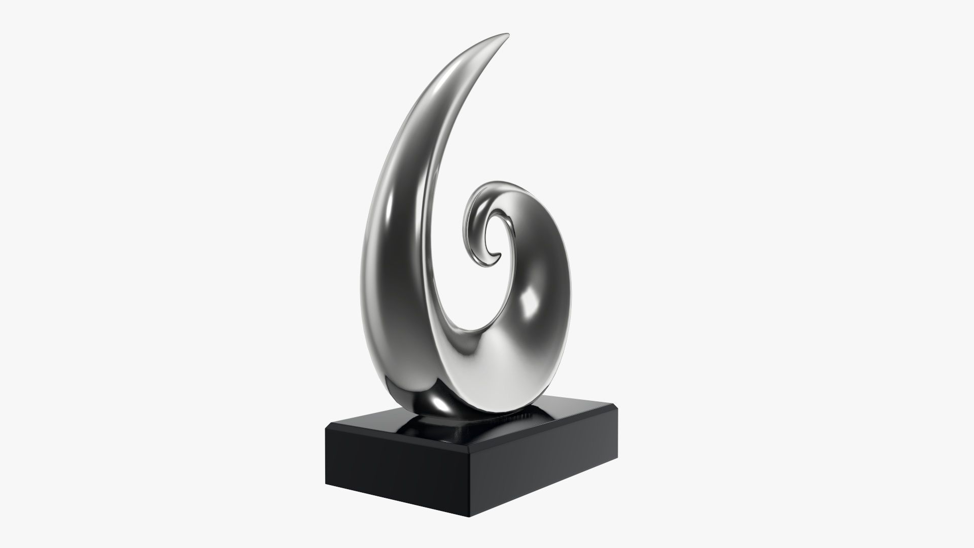 Trophy prize 01 3D model_3