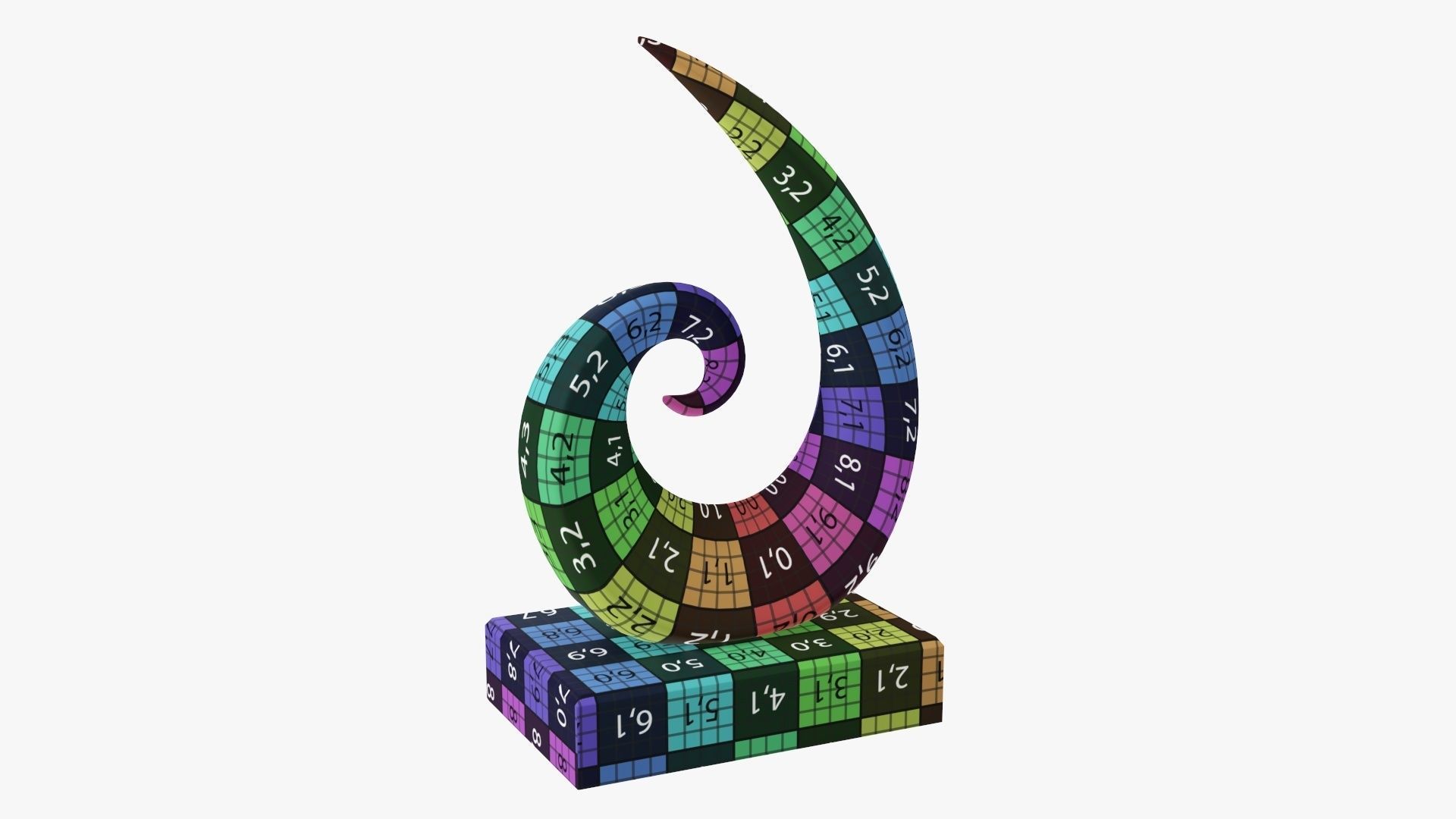 Trophy prize 01 3D model_10