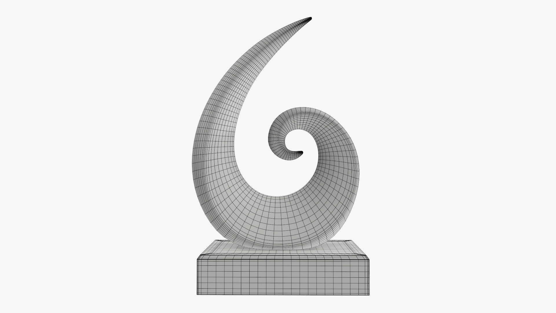 Trophy prize 01 3D model_6