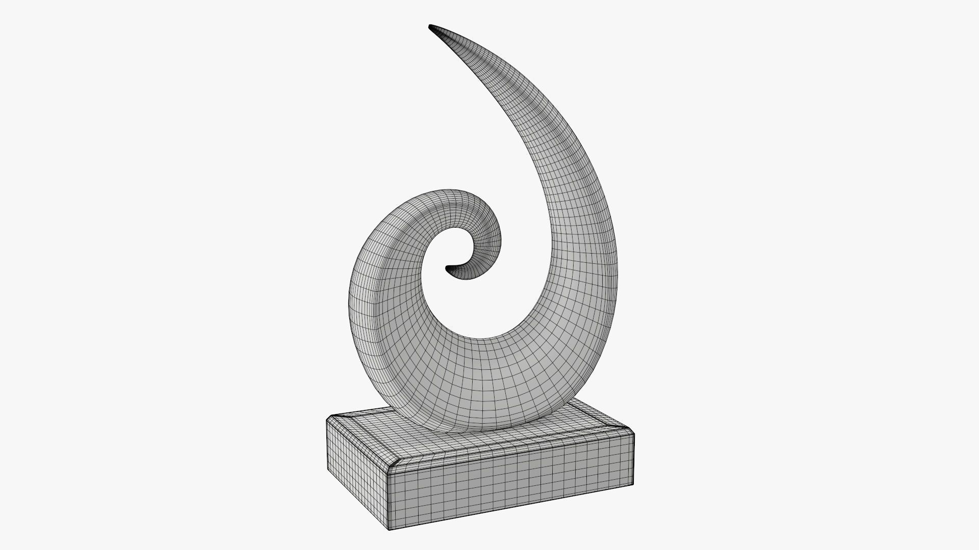 Trophy prize 01 3D model_5
