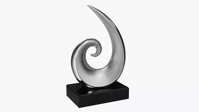 Trophy prize 01 3D model