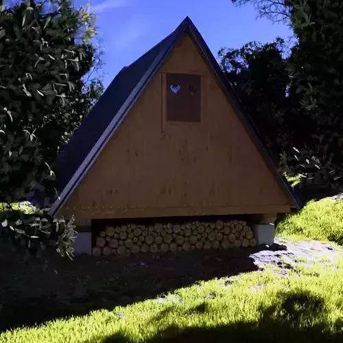  Glamping cabin - Glamping house 3D model