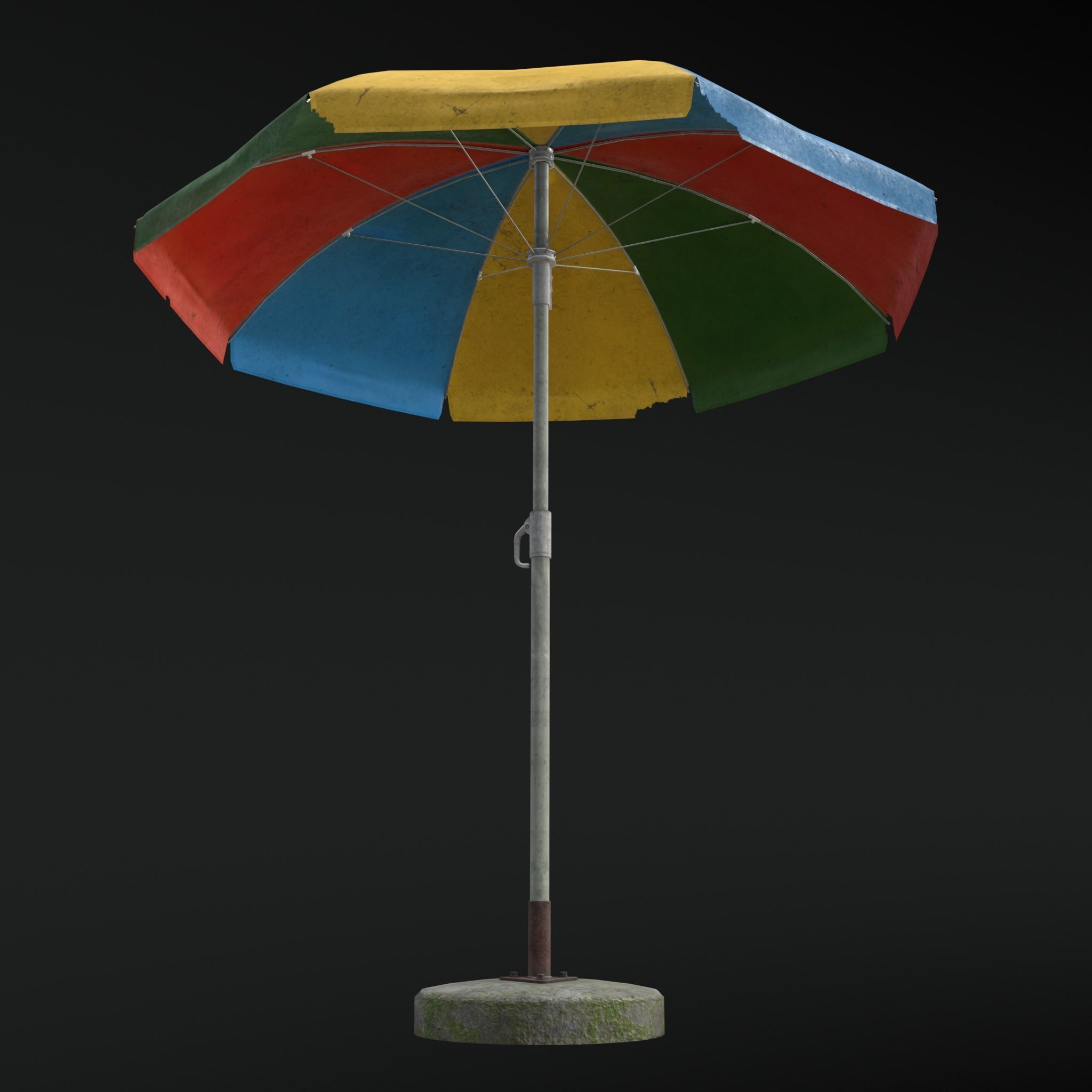 Barbecue in the garden 3D Model Collection_16