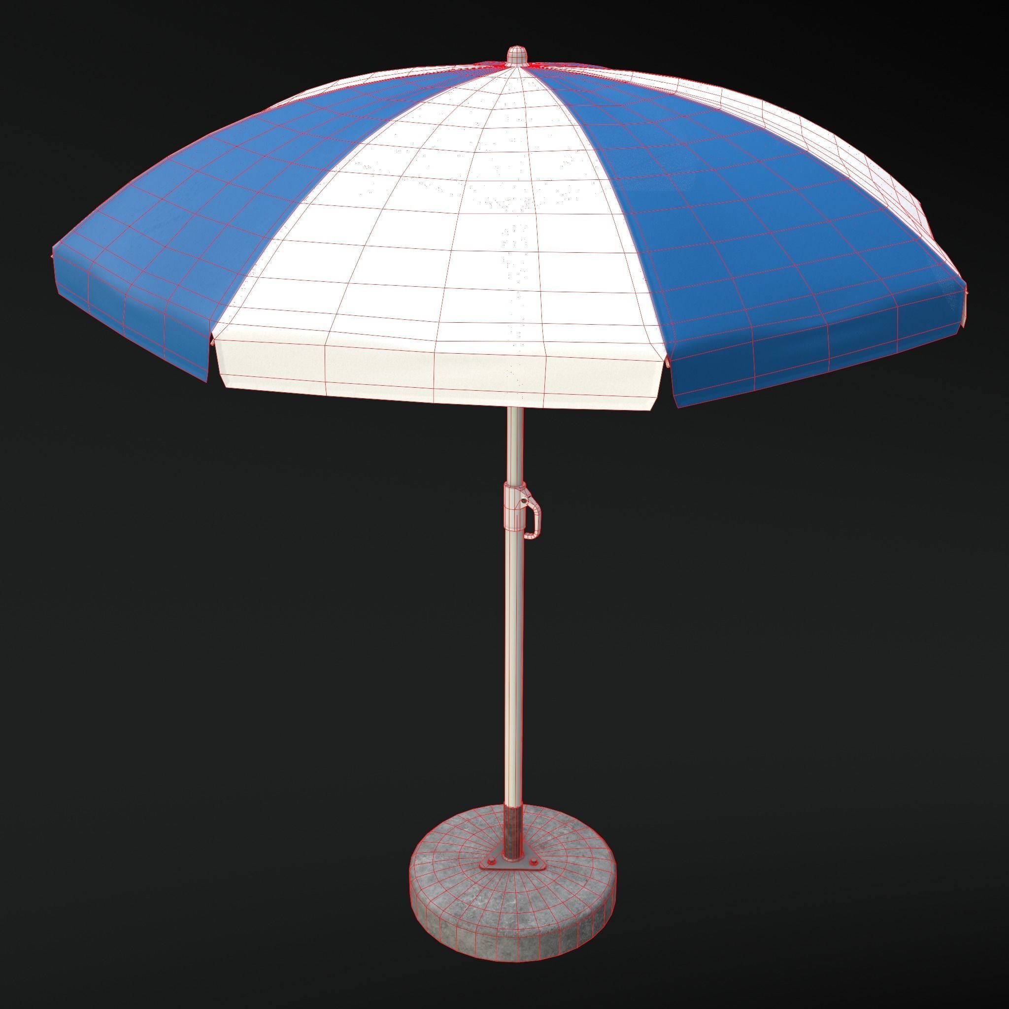 Barbecue in the garden 3D Model Collection_18