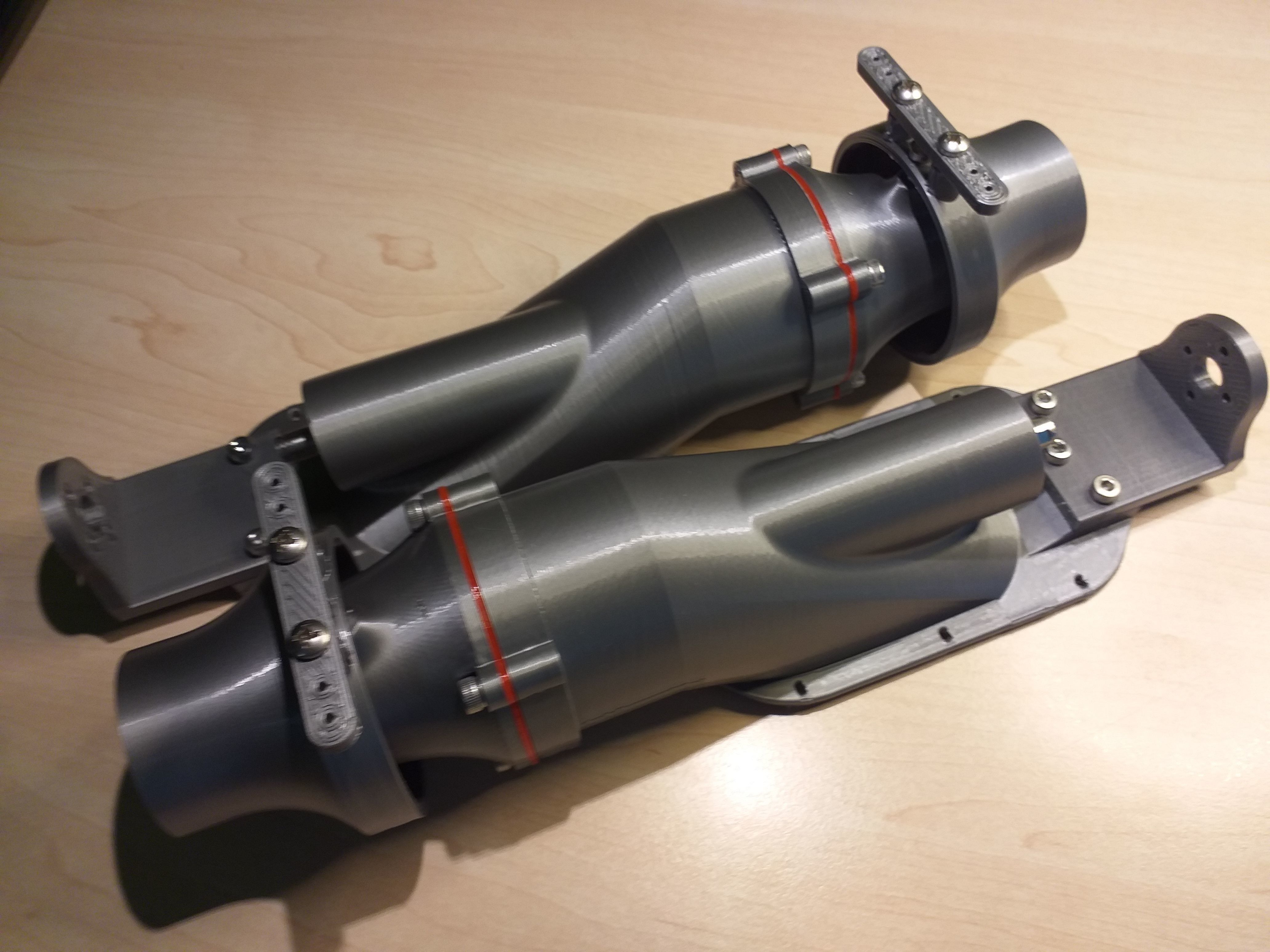 Water Jet Propulsion Unit Hamilton Water Jet Thruster 3D model 3D