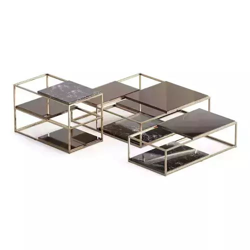 Fendi BOOGIE coffee and side table CA70 CA 71 CA75