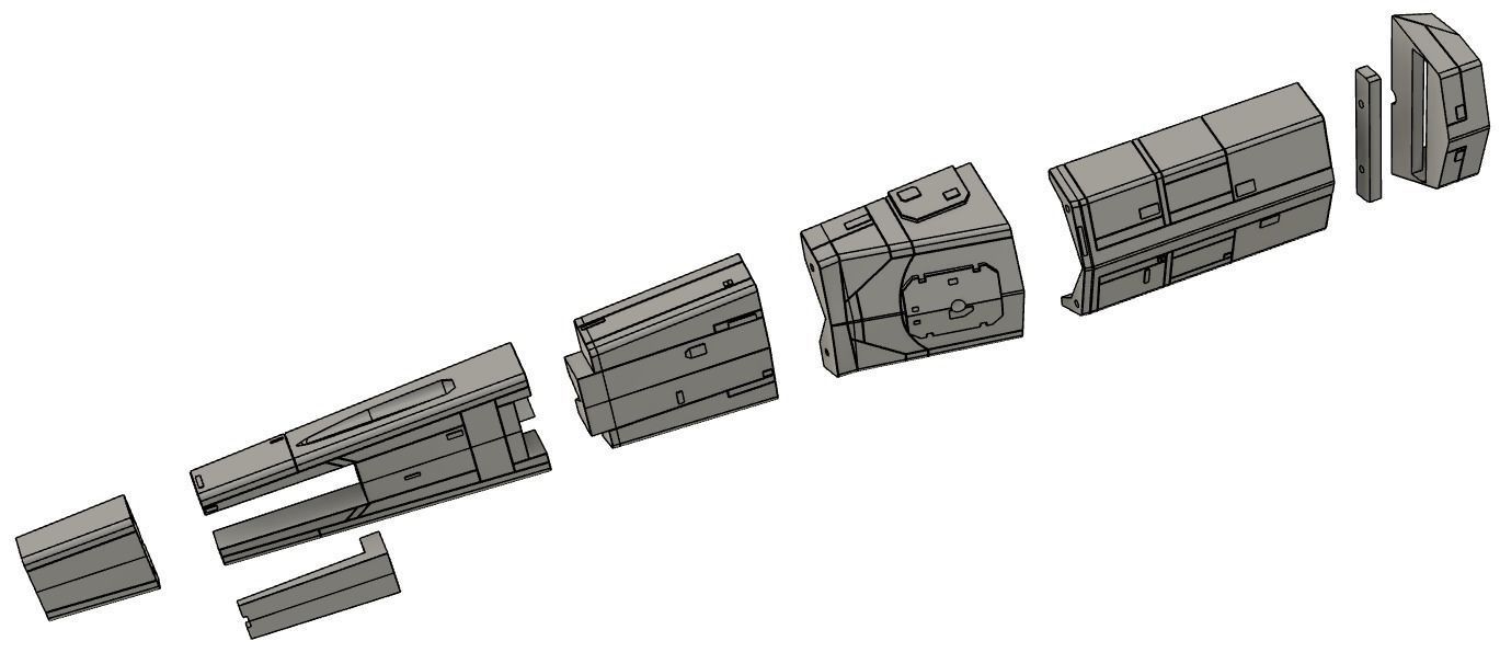 Model-X MK I 1-12 scale -  3D print model_54