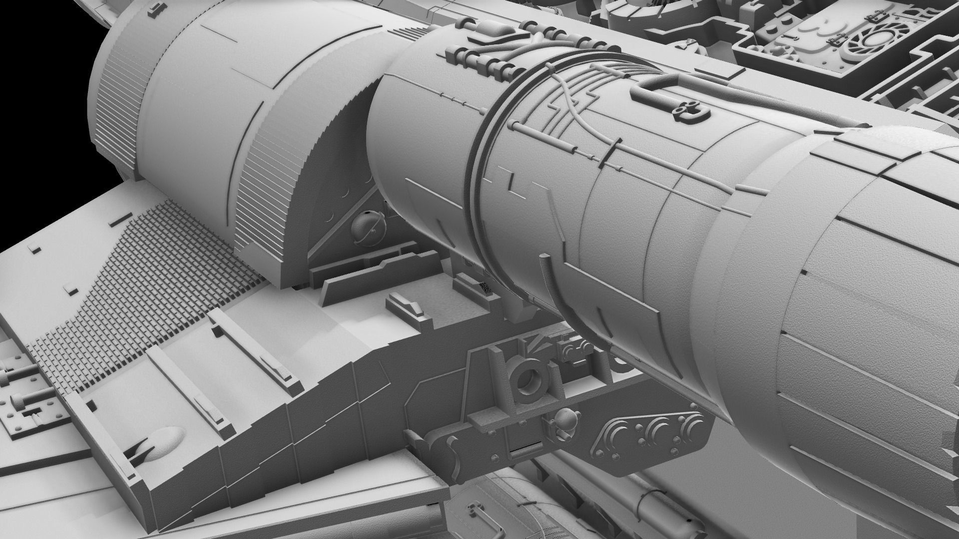 Model-X MK I 1-12 scale -  3D print model_48