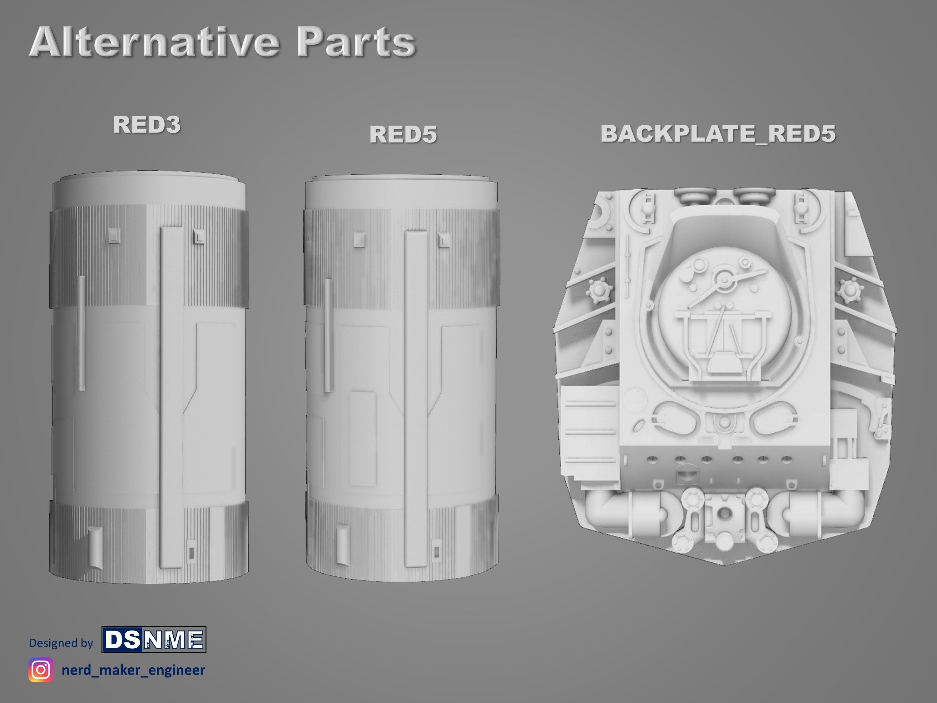 Model-X MK I 1-12 scale -  3D print model_42