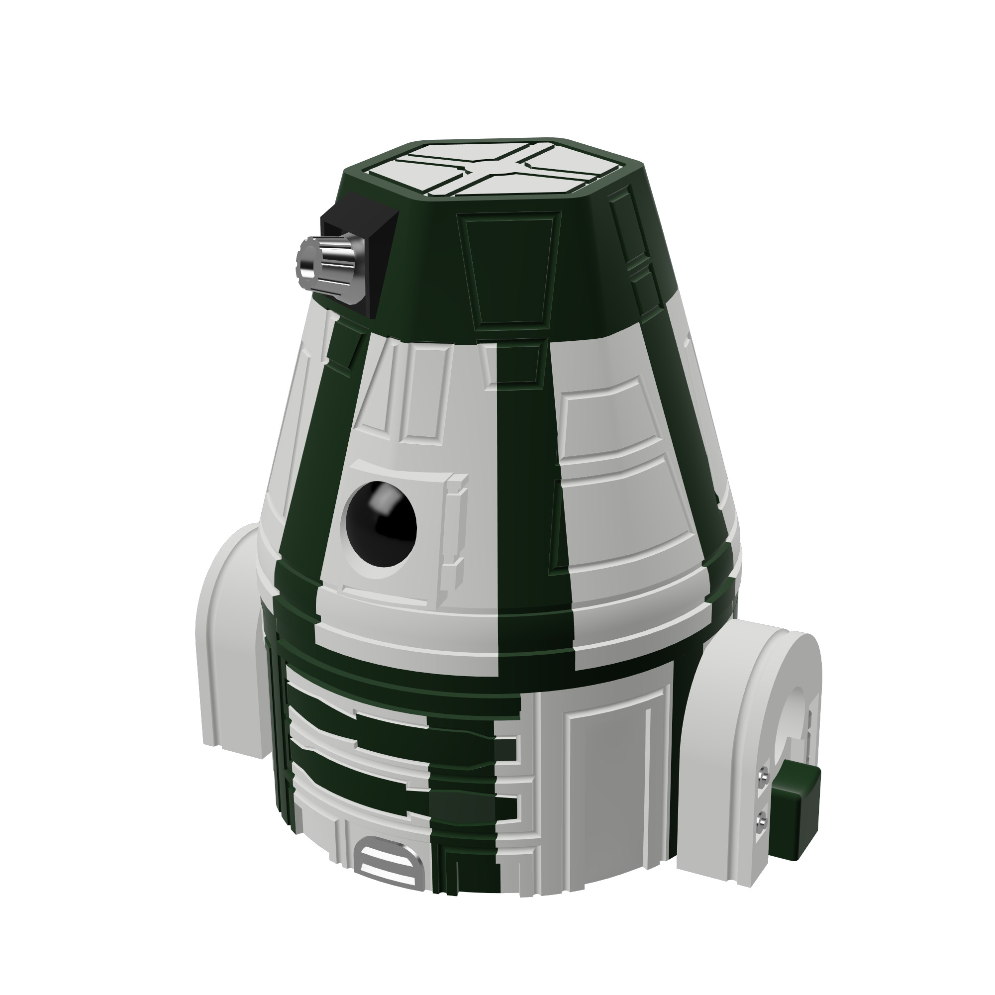 Model-X MK I 1-12 scale -  3D print model_41