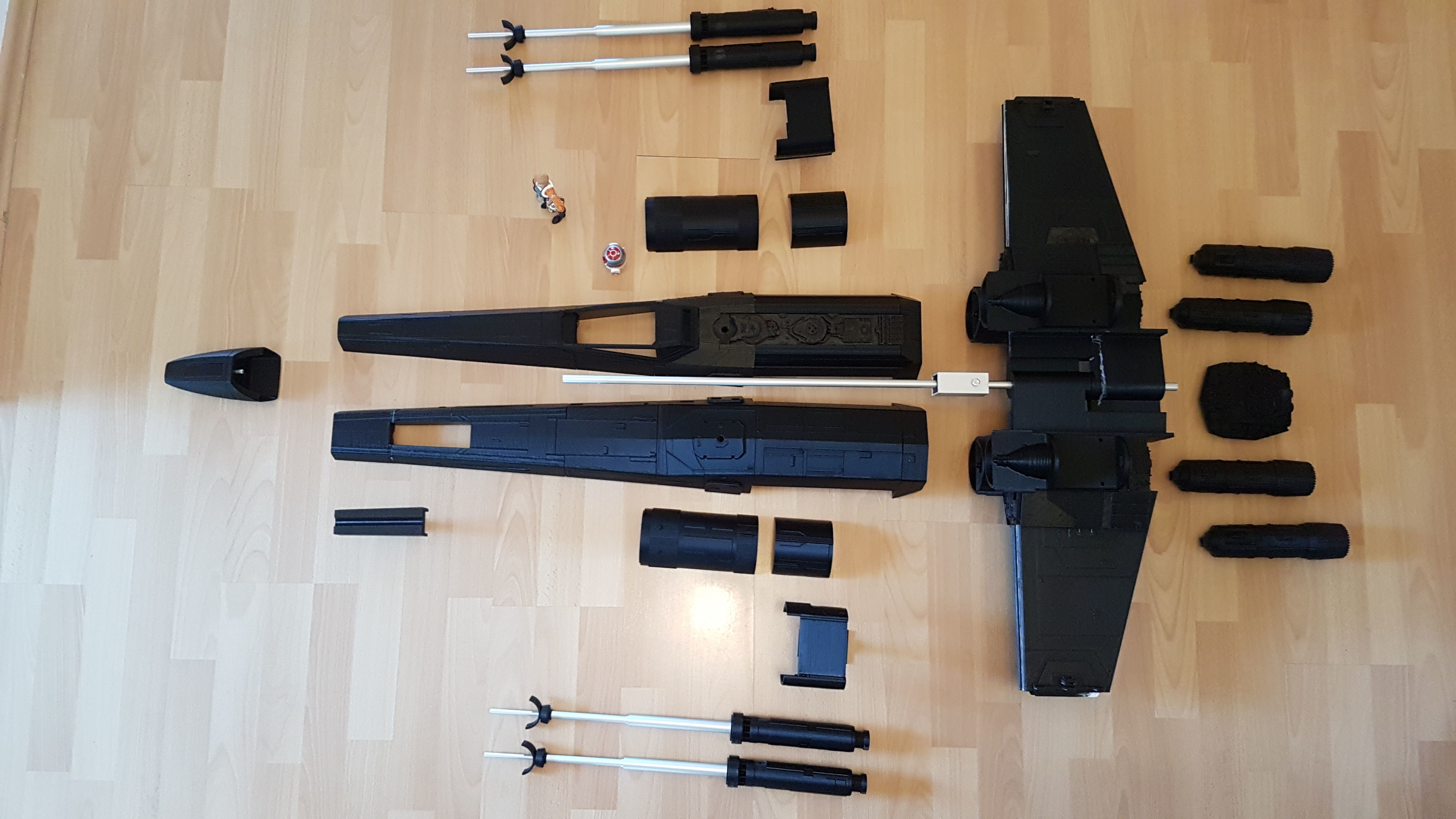 Model-X MK I 1-12 scale -  3D print model_31