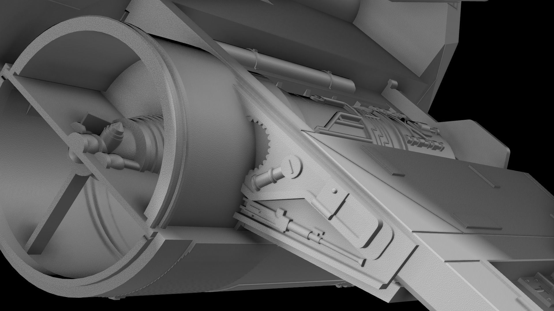 Model-X MK I 1-12 scale -  3D print model_50