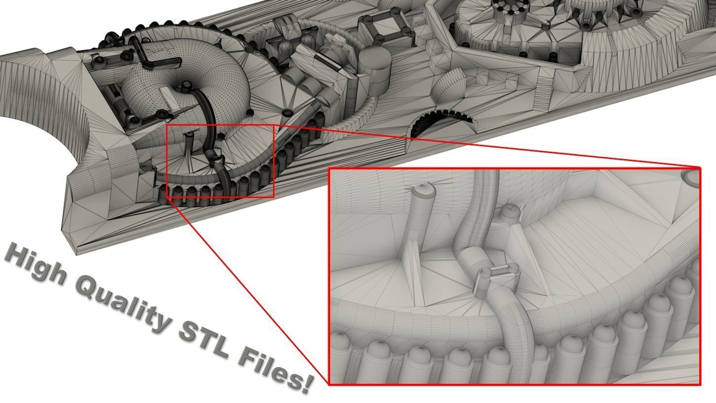 Model-X MK I 1-12 scale -  3D print model_61