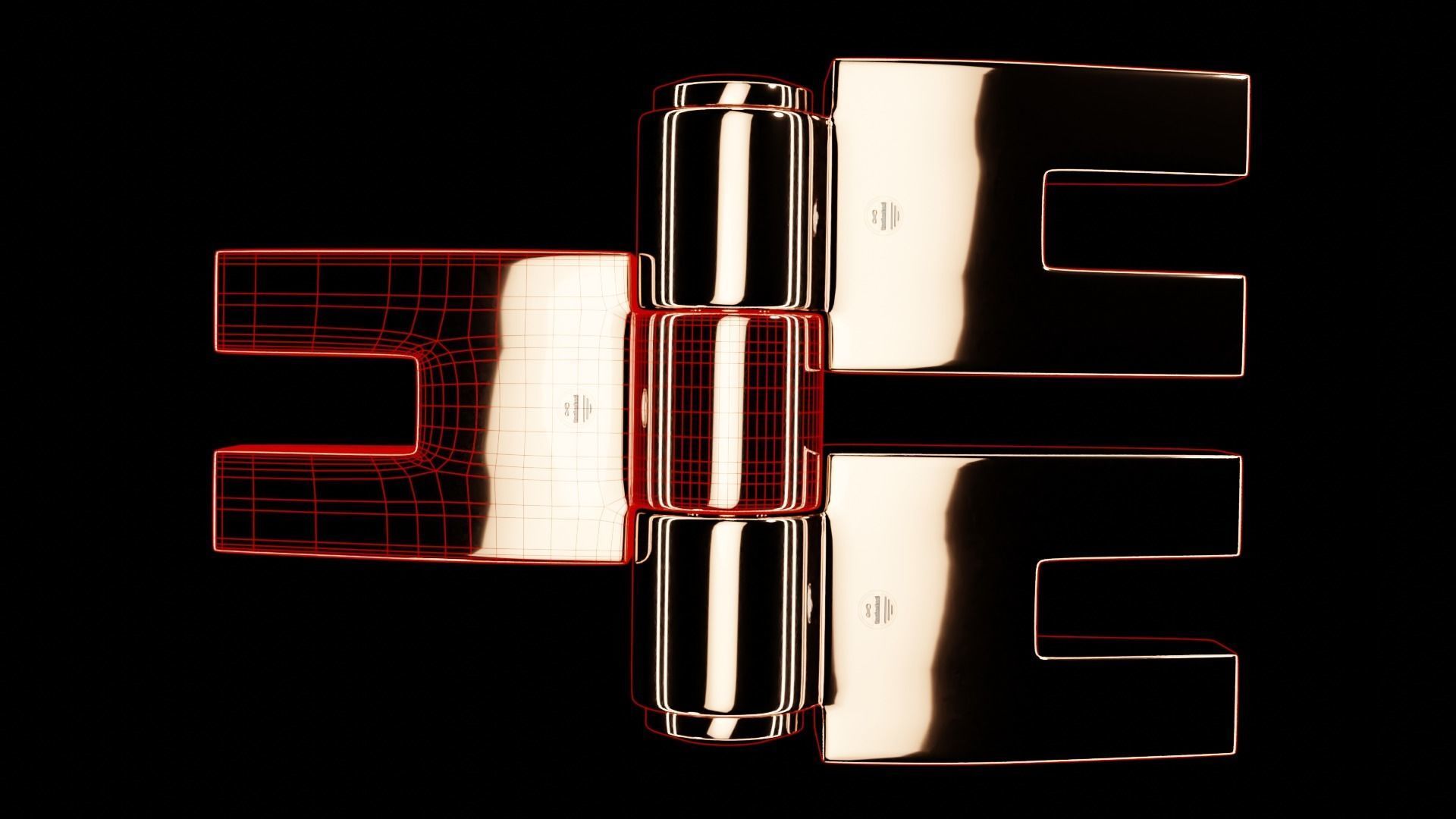 Door hinge 3D model_15