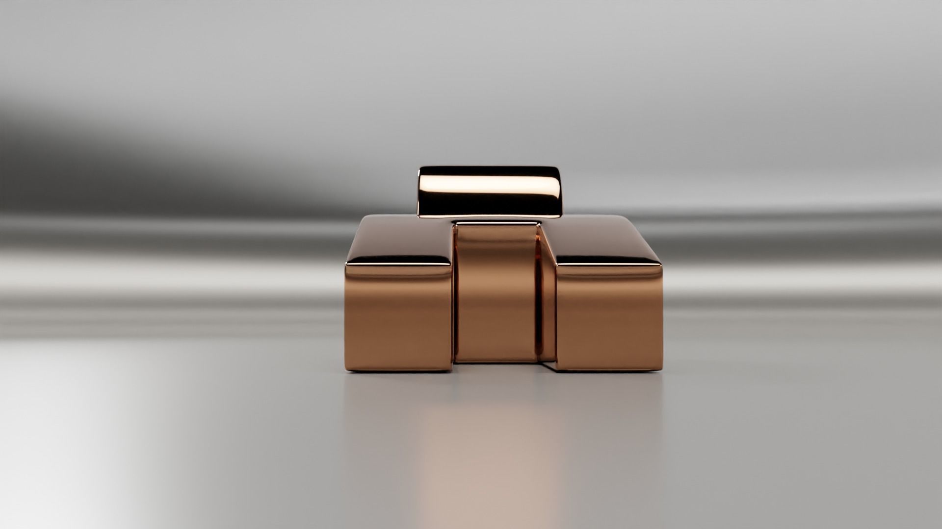 Door hinge 3D model_5