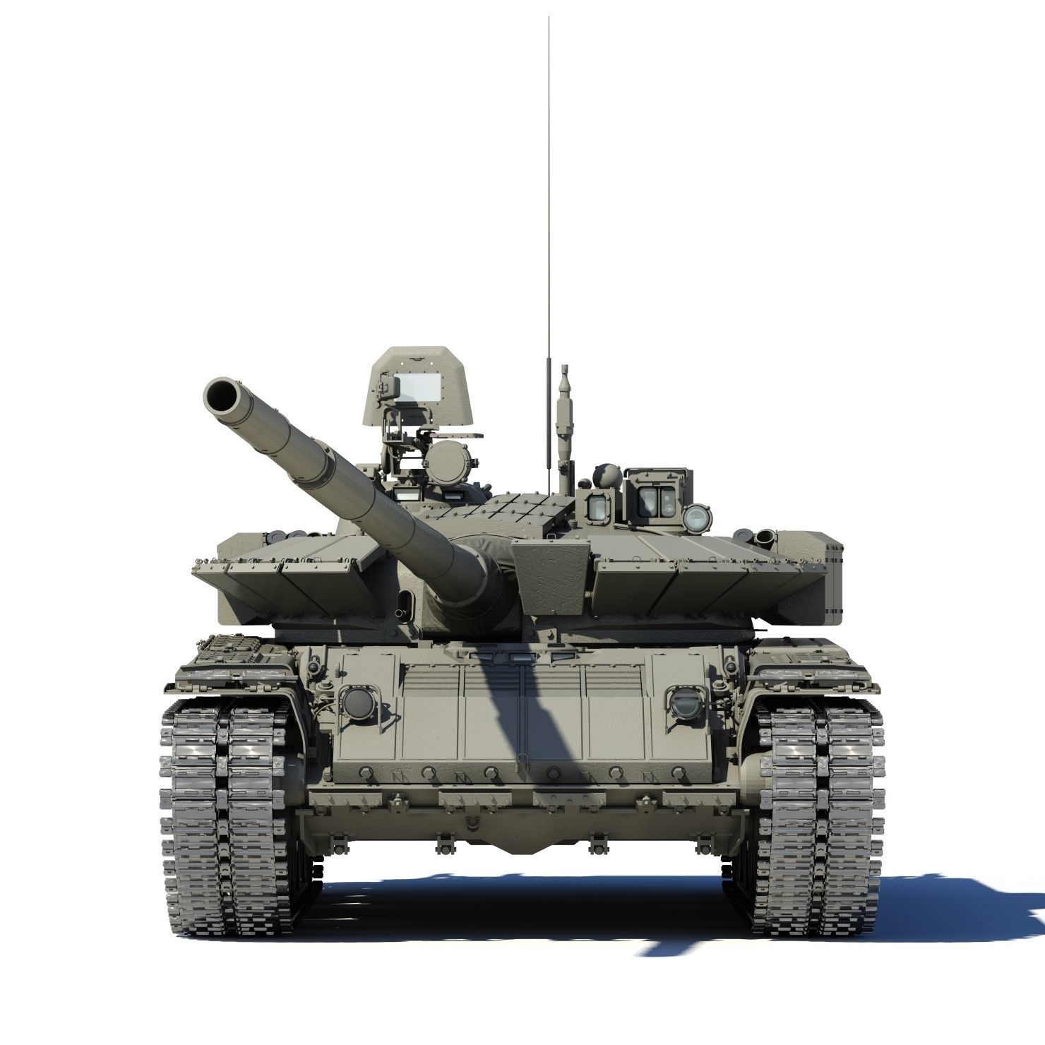 T-80BVM Army Modernization military tank 3D model_10