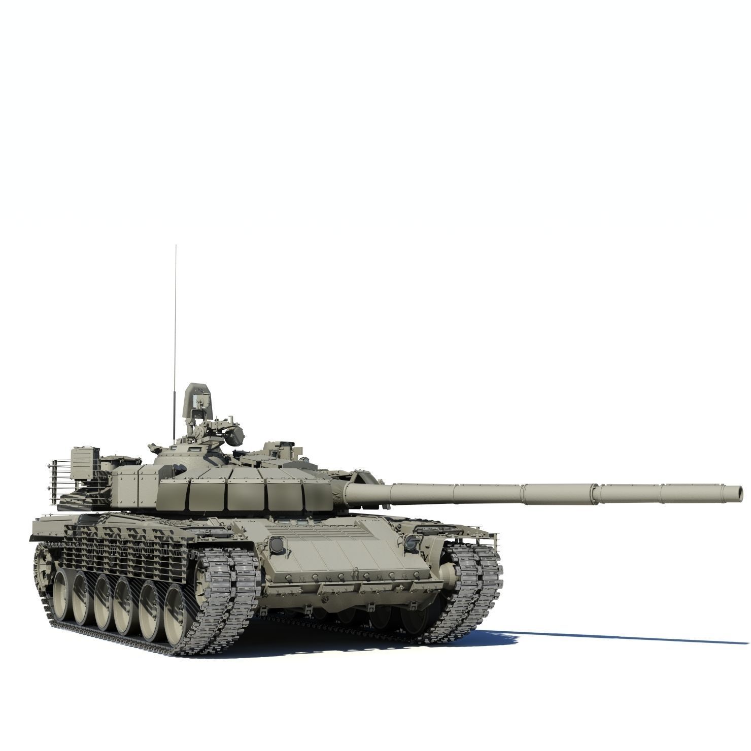 T-80BVM Army Modernization military tank 3D model_6
